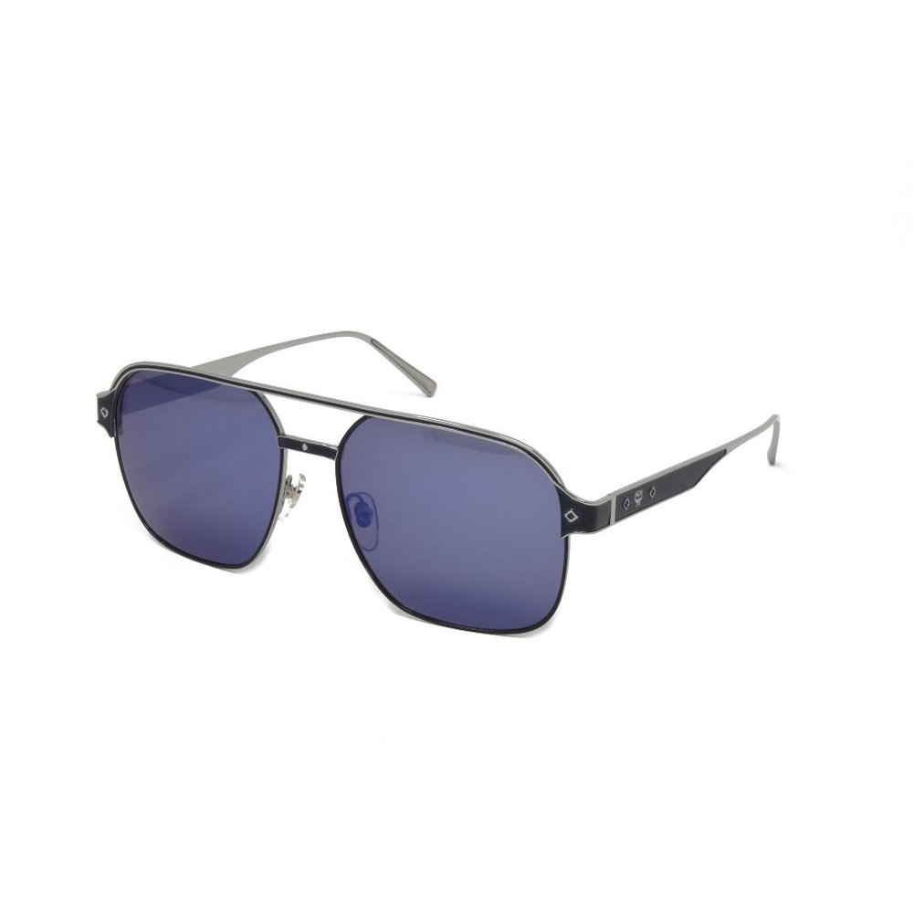 MCM Sunglasses MCM128S 066 Ruthenium Blue 59mm